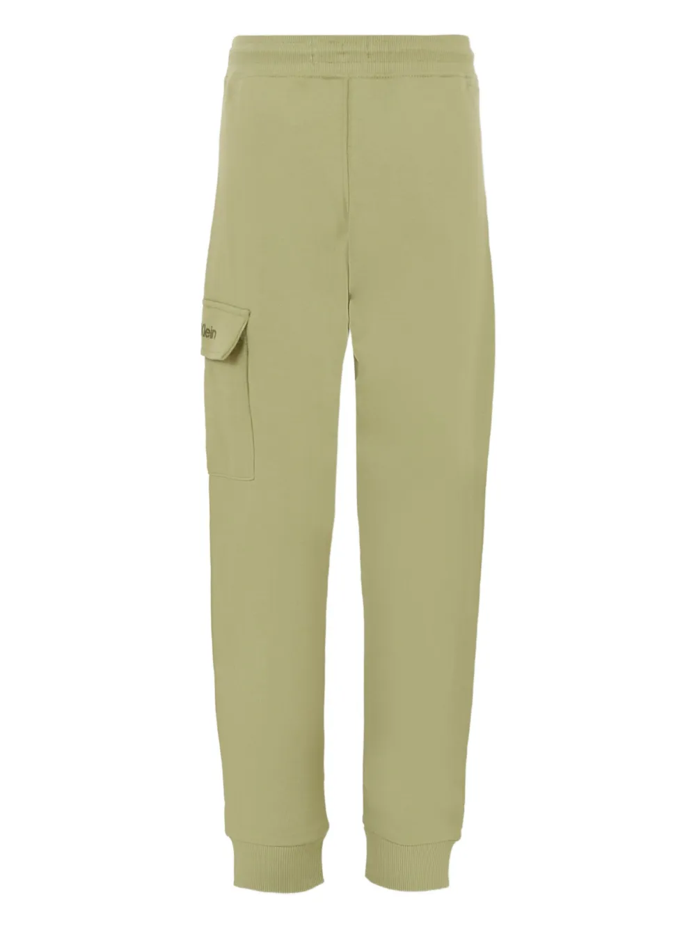 Calvin Klein Kids Trainingsbroek met cargo zak en trekkoord Groen