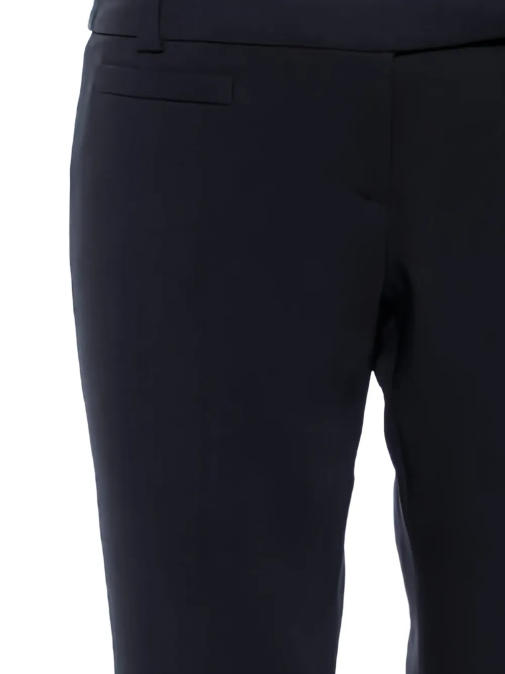 Emporio Armani Pre-Owned Broek met toelopende pijpen - Zwart