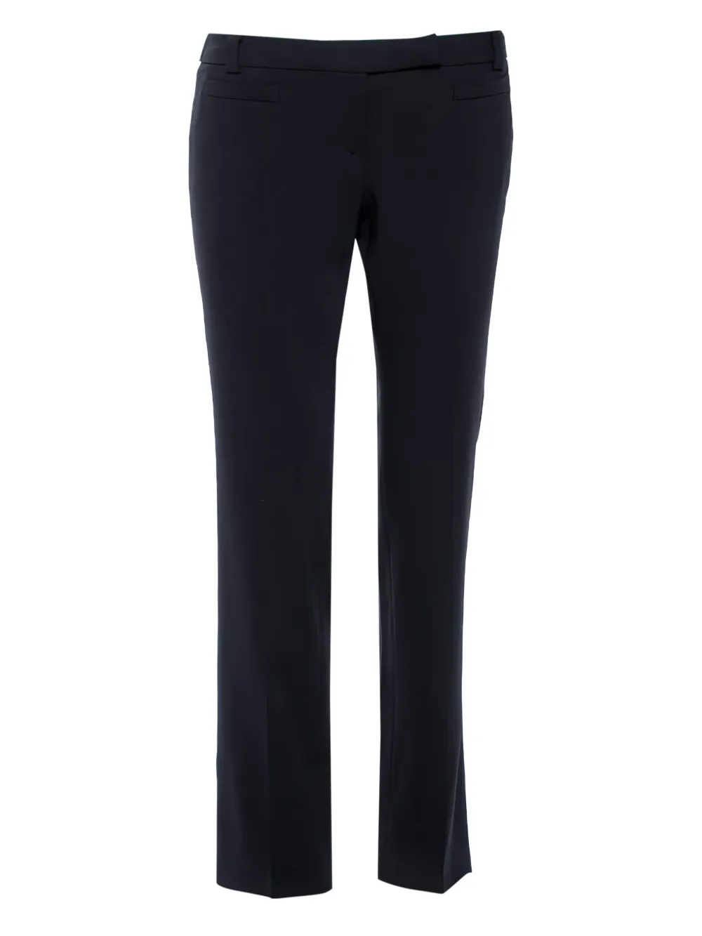 Emporio Armani Pre-Owned Klassische Tapered-Hose - Schwarz