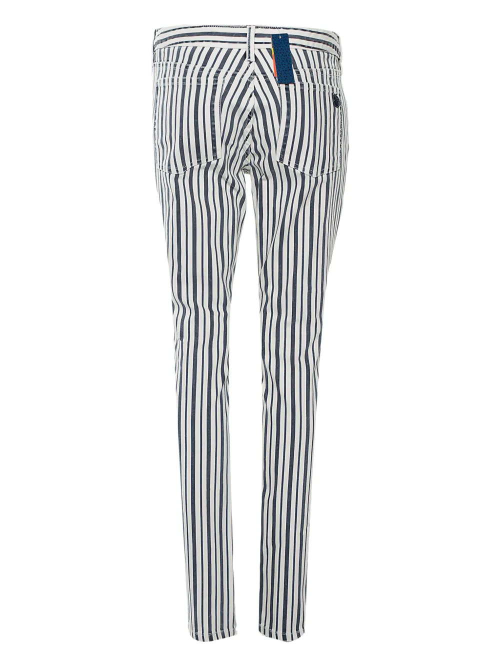 Tory Burch Gestreepte broek - Wit