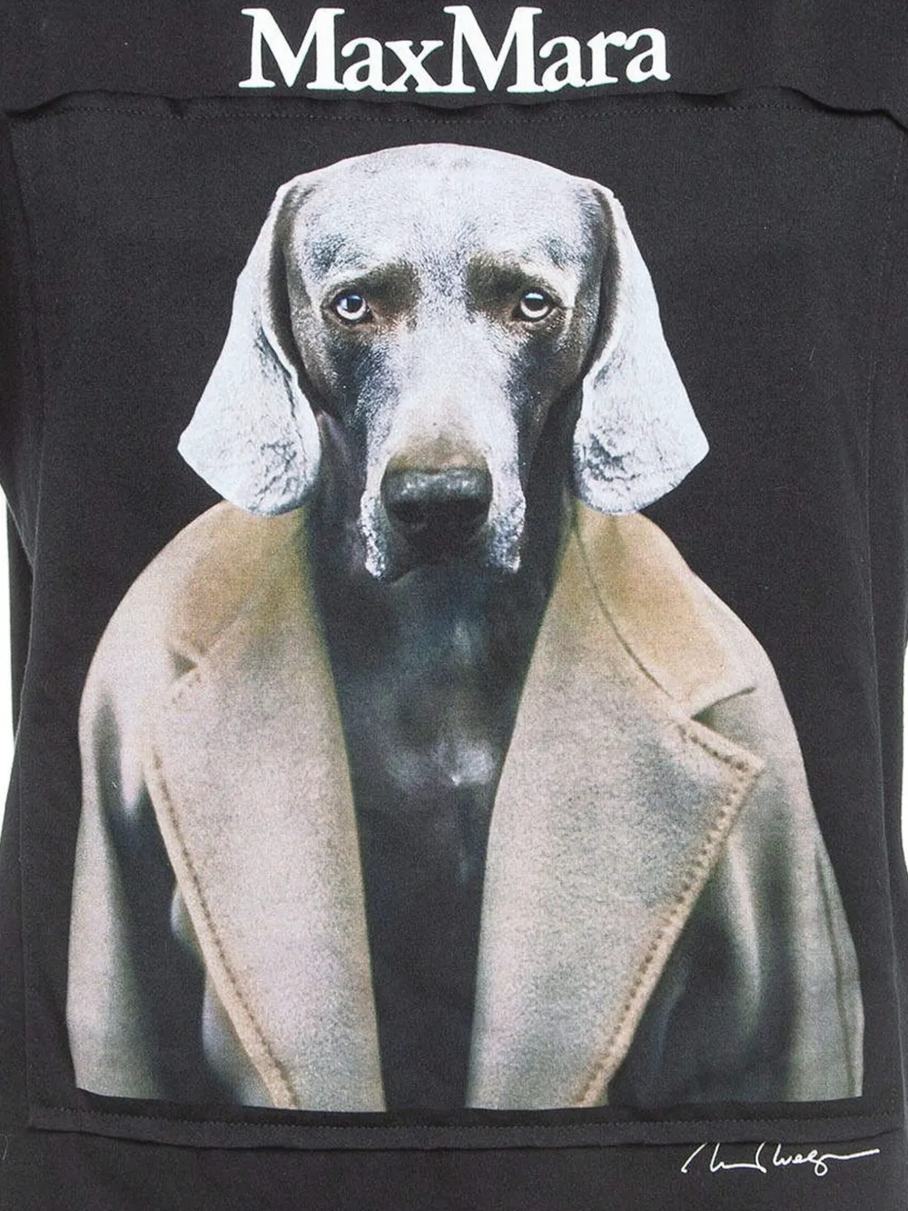 Max Mara playera con perro estampado | Image 2