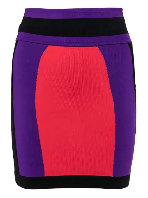 Balmain Pre-Owned knitted skirt