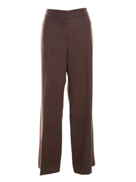 Escada Pre-Owned pantalon en laine à poches cargo