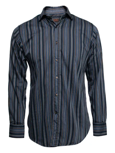 Etro Pre-Owned camisa con rayas estampadas