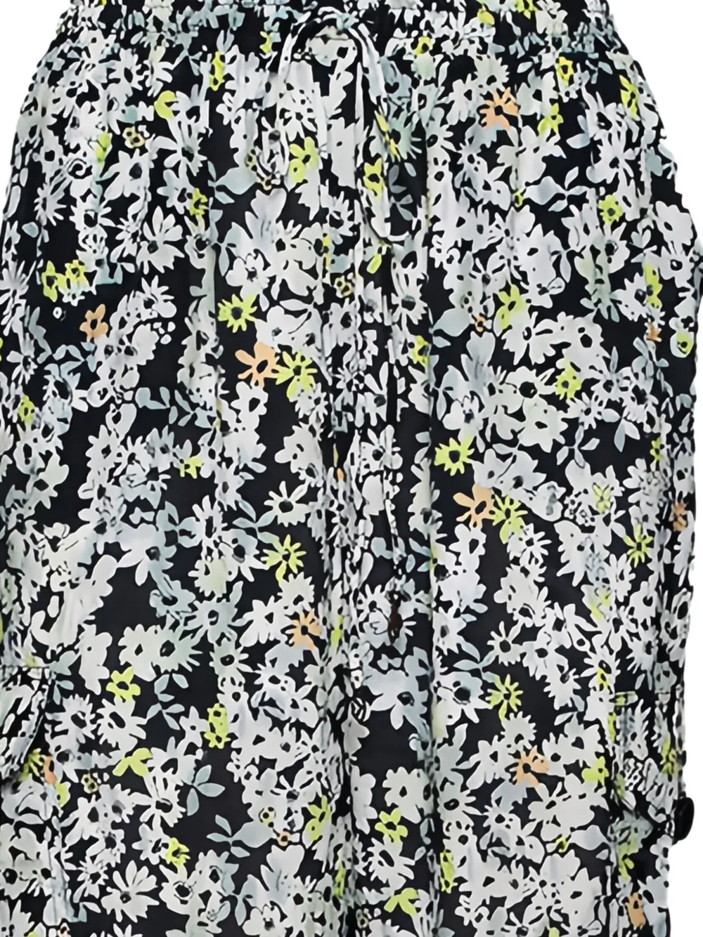 See By Chloé Vintage Broek met bloemenprint - Zwart
