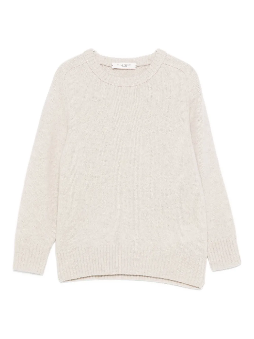 Paolo Pecora Wool Sweater In White