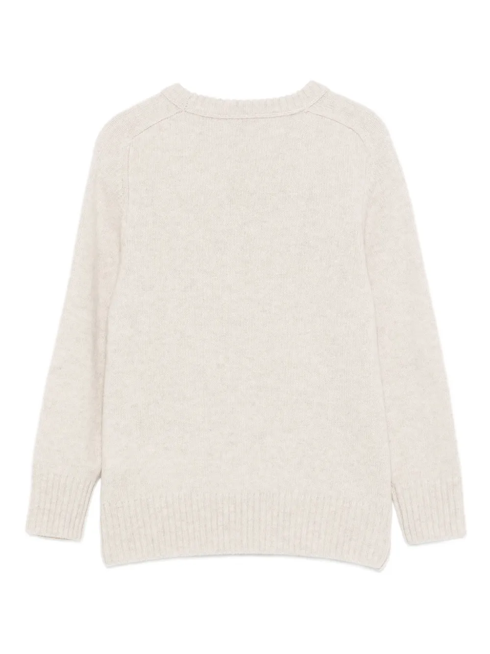 Paolo Pecora Kids Trui met ronde hals Beige