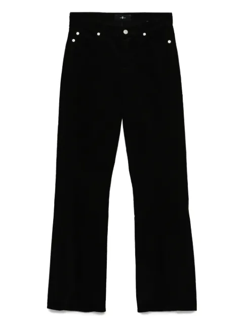 7 For All Mankind embellished straight trousers