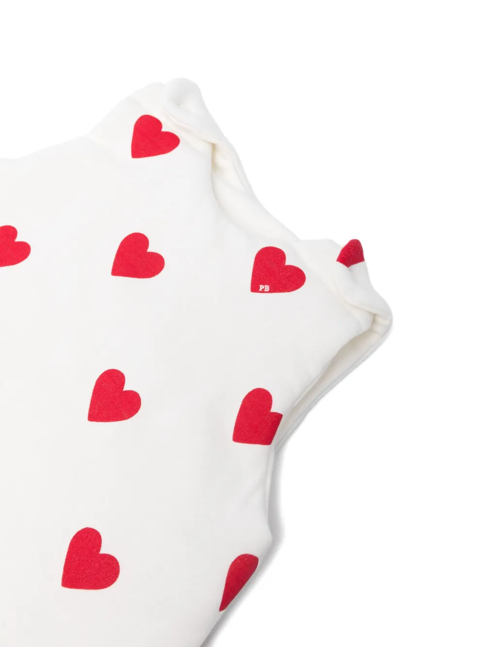Petit Bateau heart-print sleep bag | Image 2