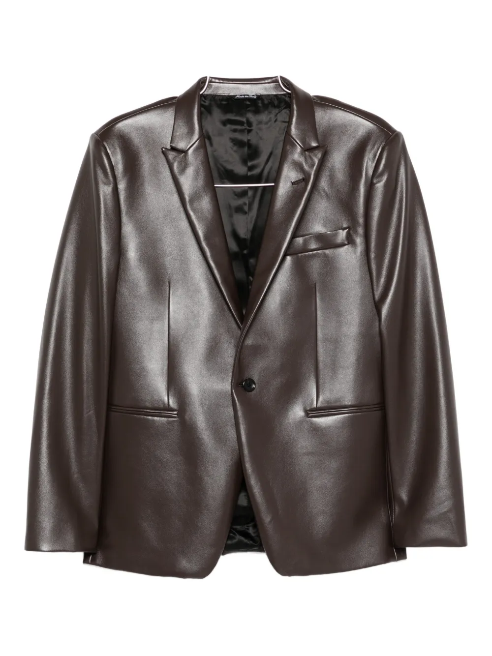 single-breasted blazer