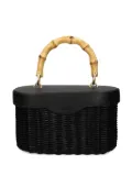 Cult Gaia bamboo-handle tote bag - Black