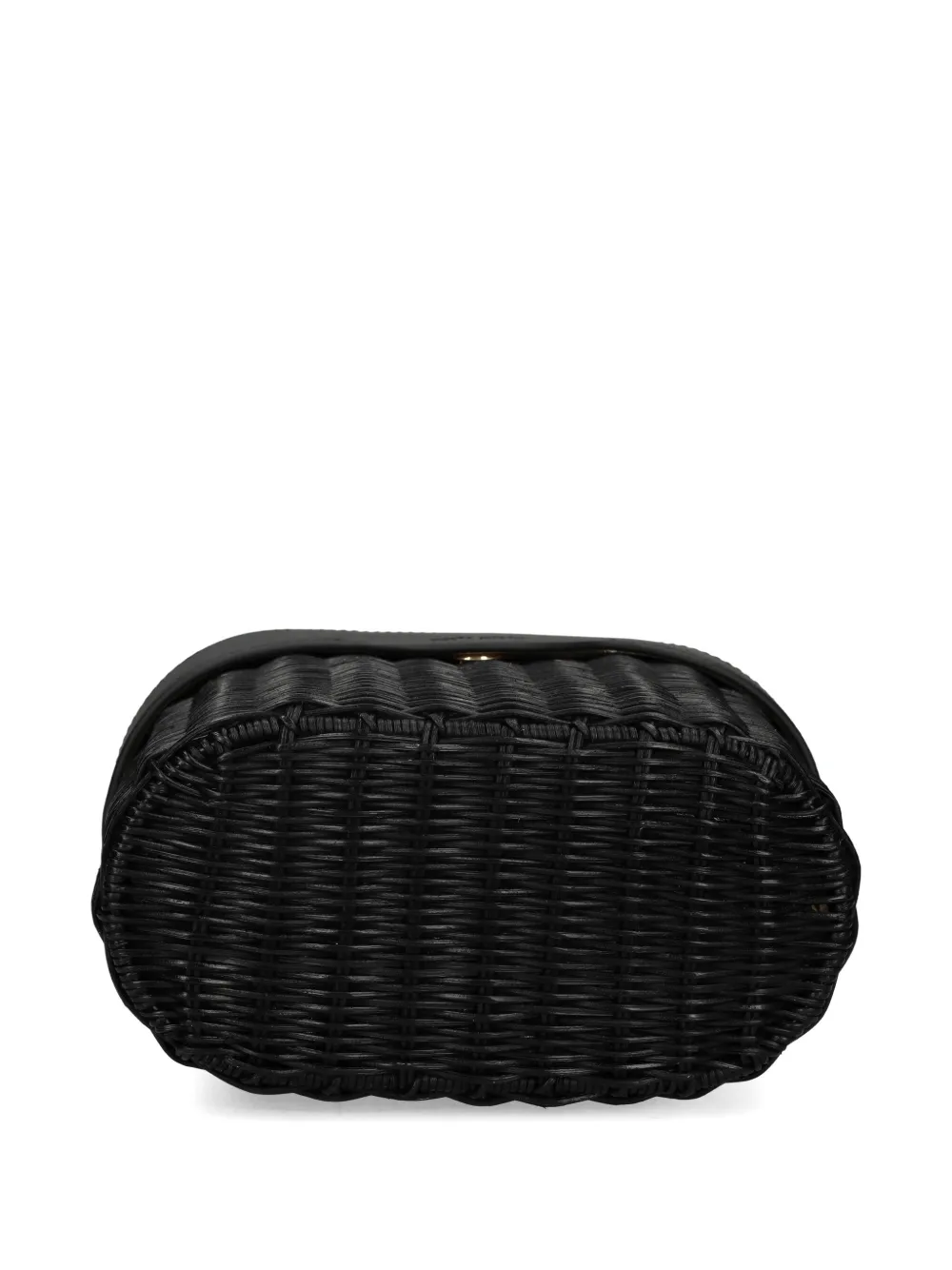 Cult Gaia bamboo-handle tote bag Zwart
