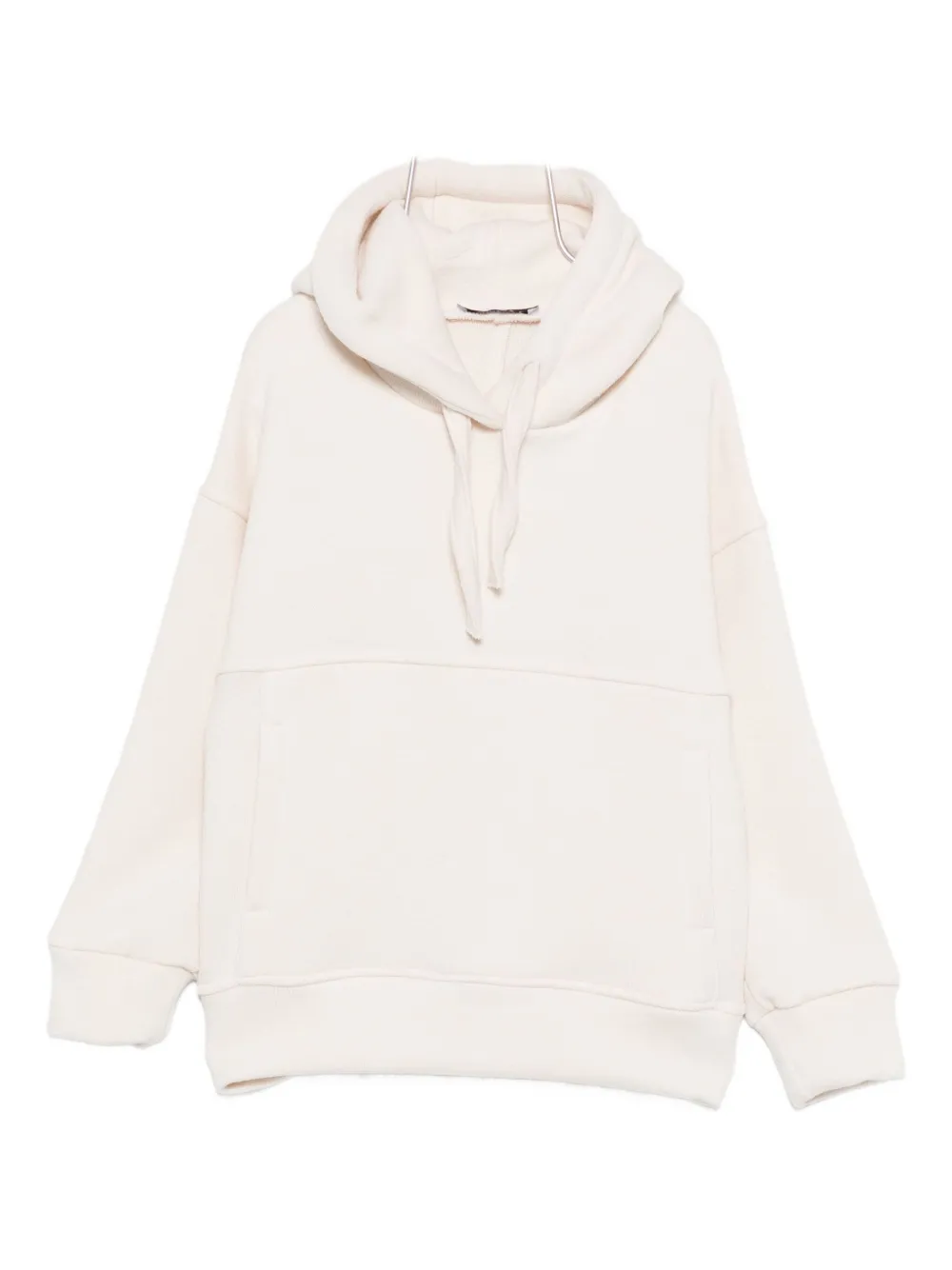 Paolo Pecora Kids panelled drawstring hoodie - Toni neutri