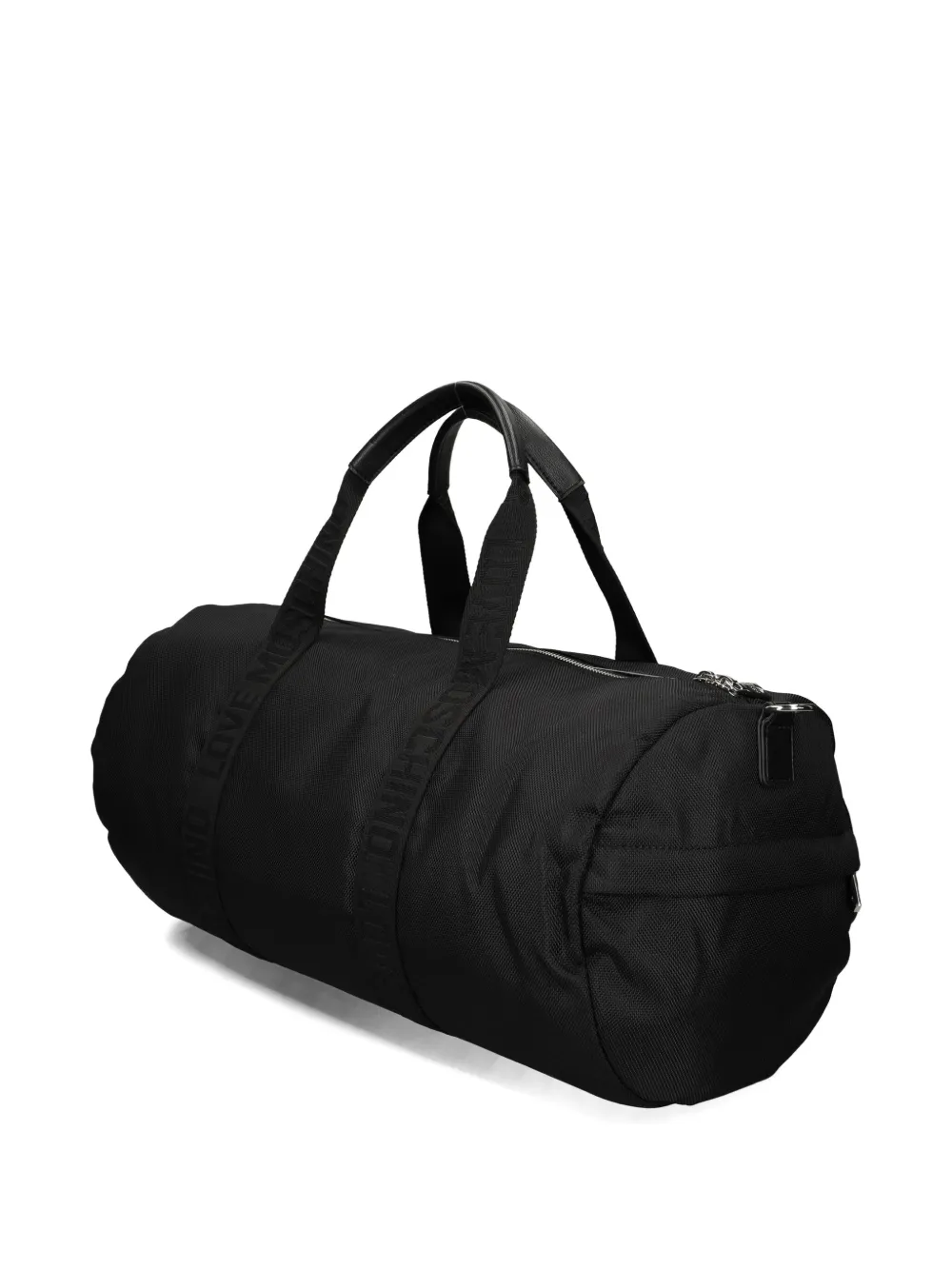 Love Moschino logo-plaque holdall Zwart
