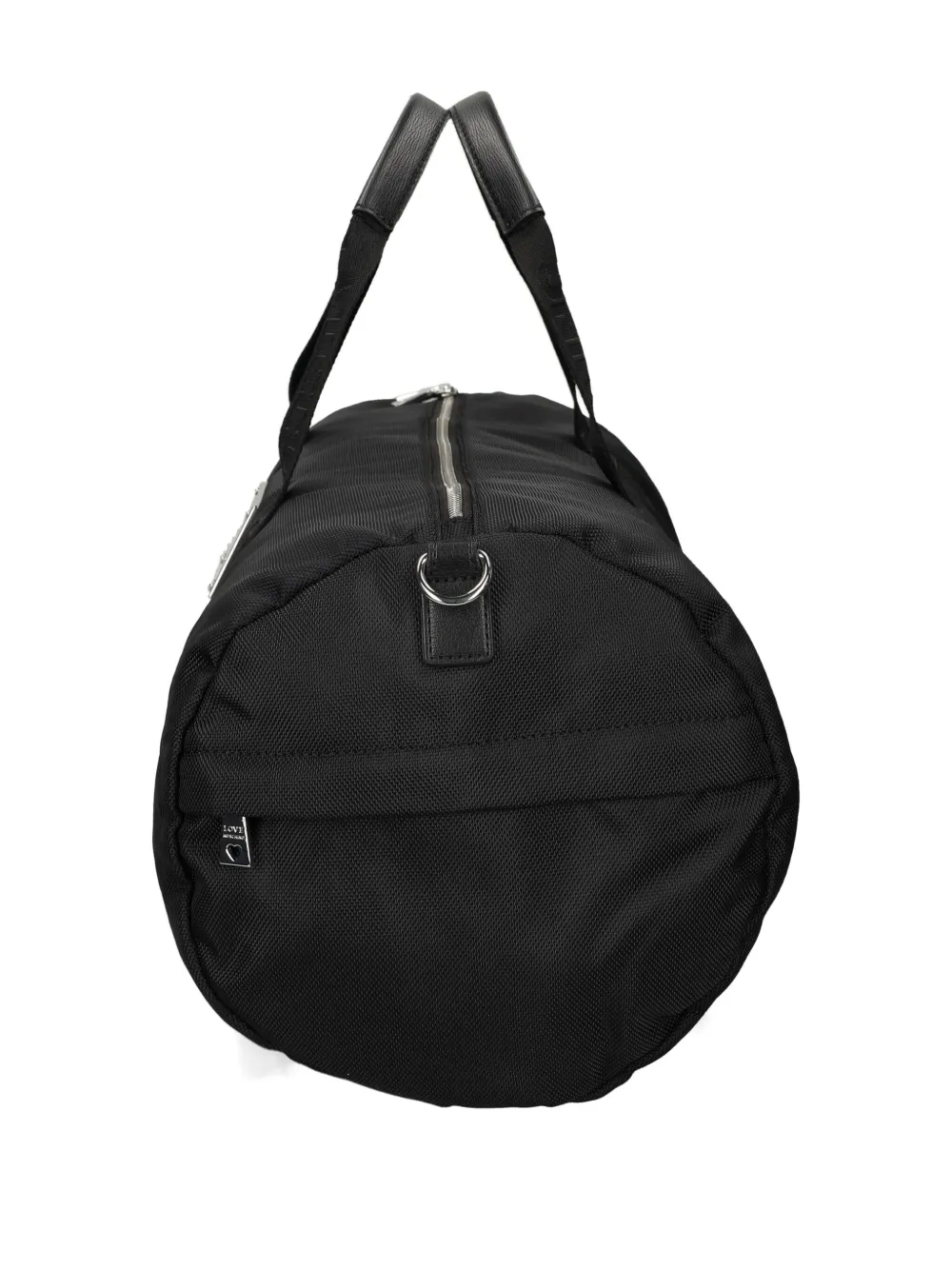 Love Moschino logo-plaque holdall Zwart