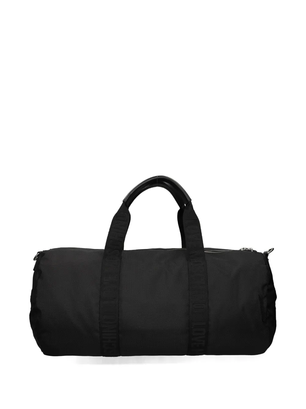 Love Moschino logo-plaque holdall Zwart