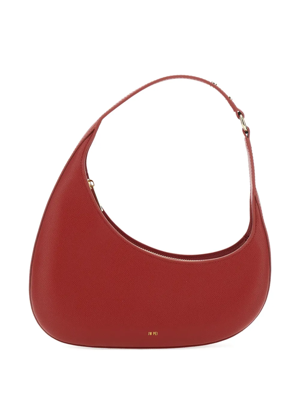 Harlee crescent-shaped ziped shoulder bag