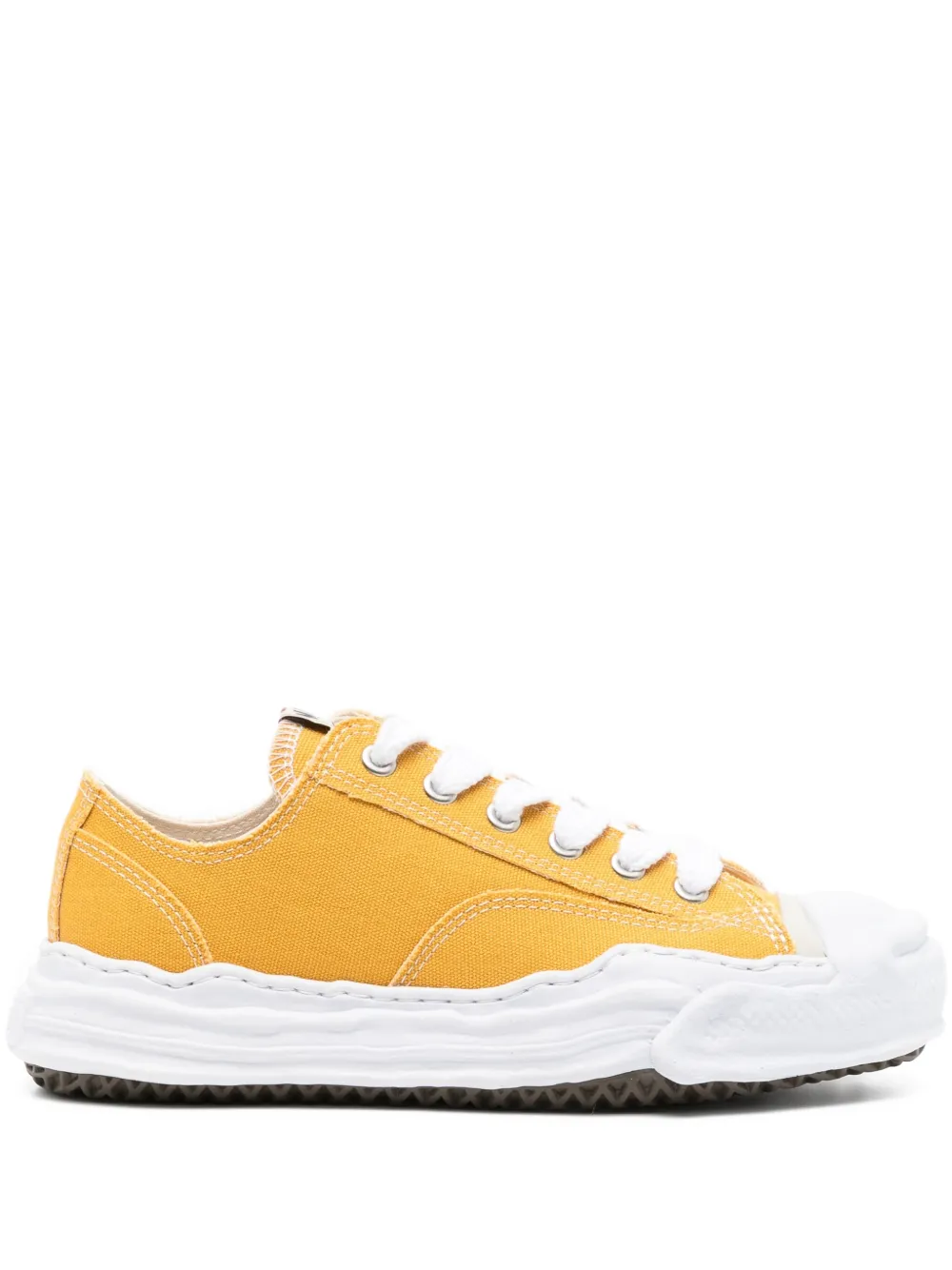 Maison MIHARA YASUHIRO Hank low-top sneakers Yellow