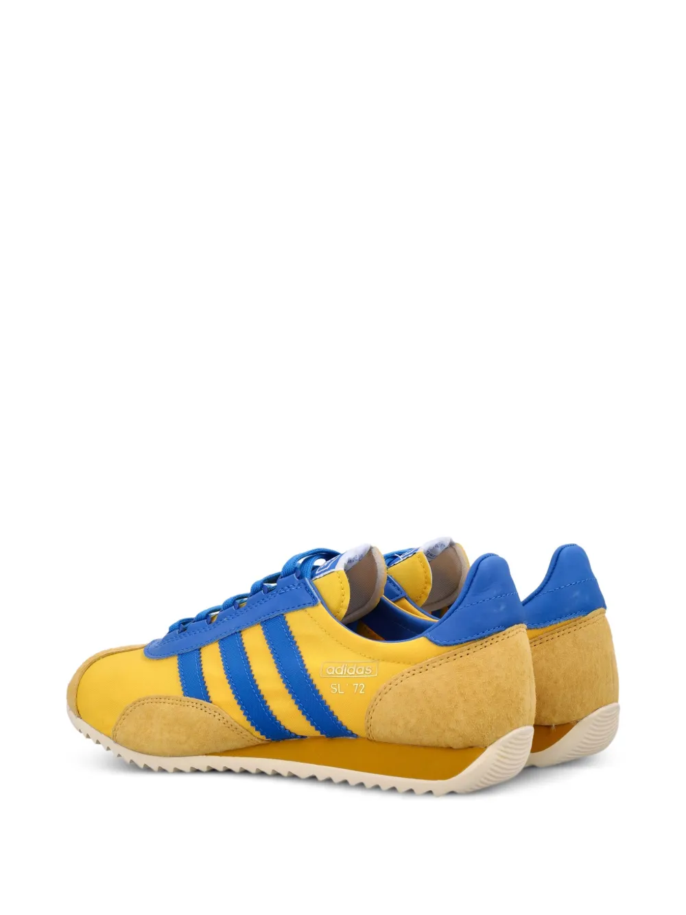 adidas SL 72 three-stripe sneakers Yellow
