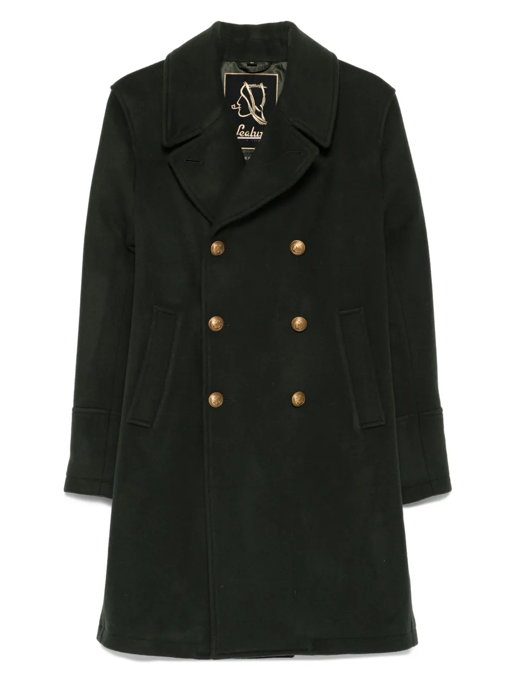 Sealup Genova double-breasted coat - Verde
