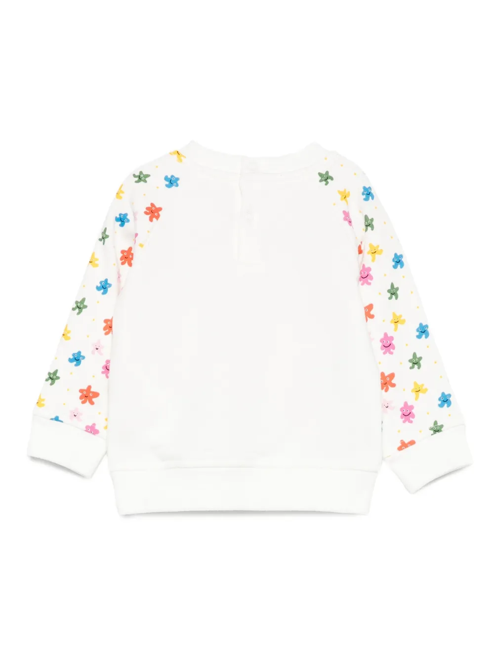 Stella McCartney Kids Sweater met grafische print Wit