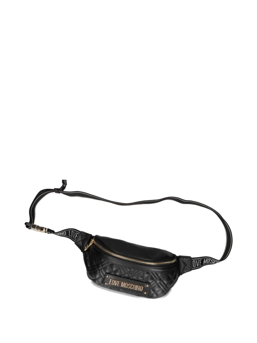 Love Moschino Gewatteerde heuptas Zwart
