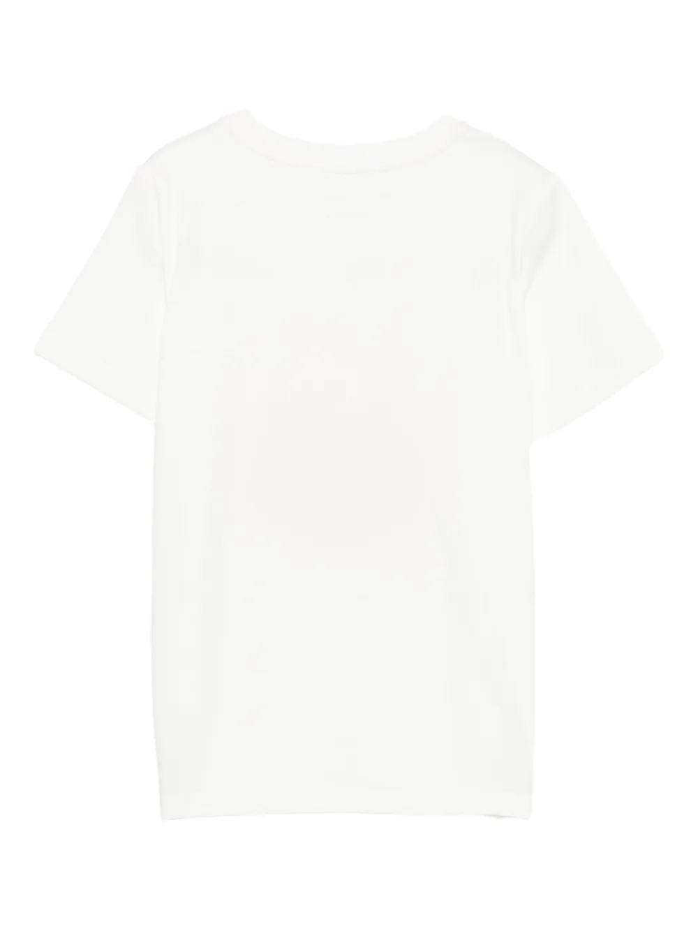 Stella McCartney Kids T-shirt met grafische print Wit