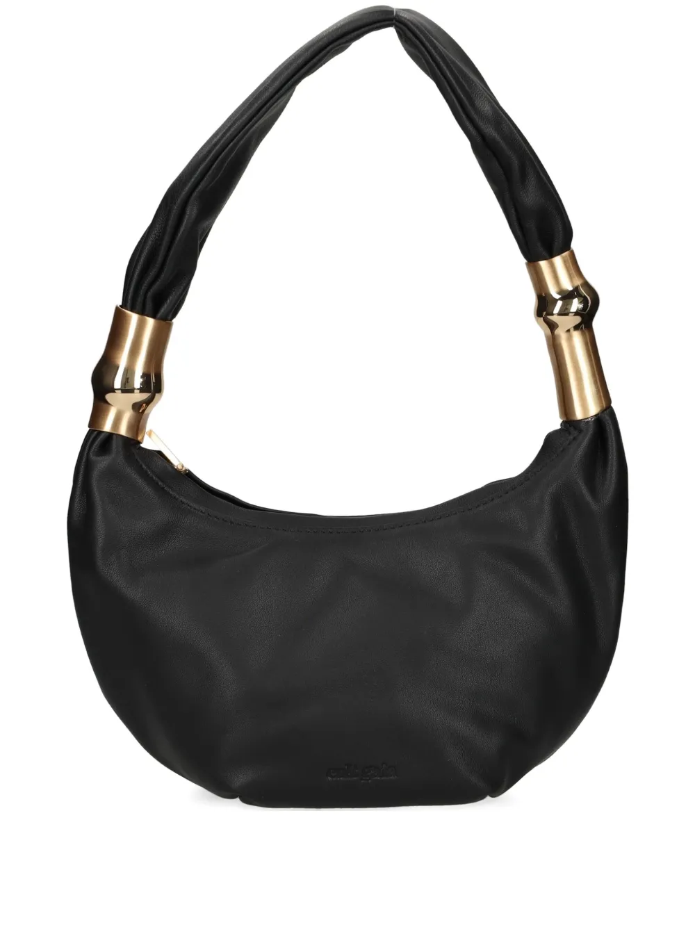 Cult Gaia Mealea leather shoulder bag Zwart