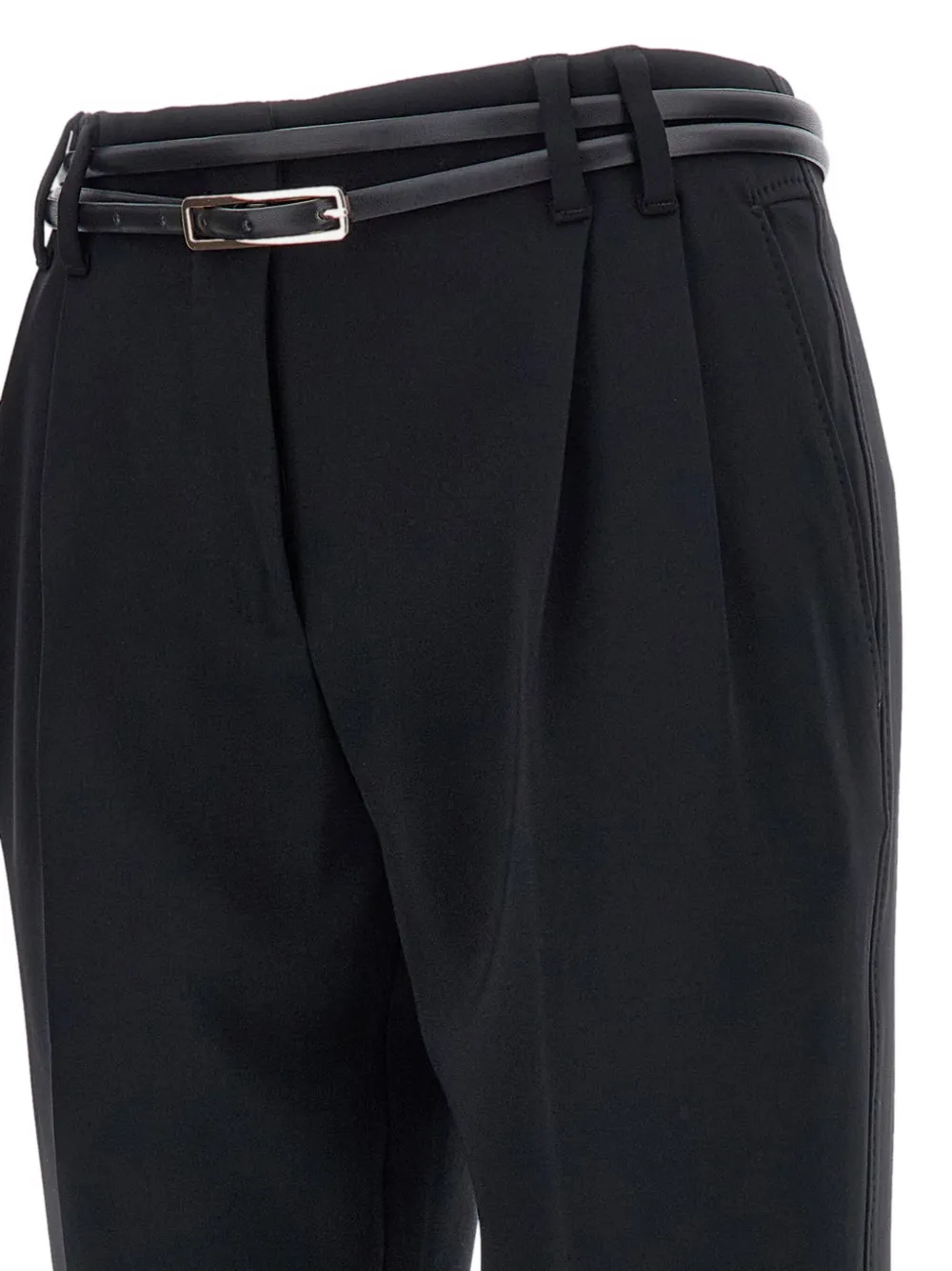 Max Mara Studio Trousers Black Blacks and greys