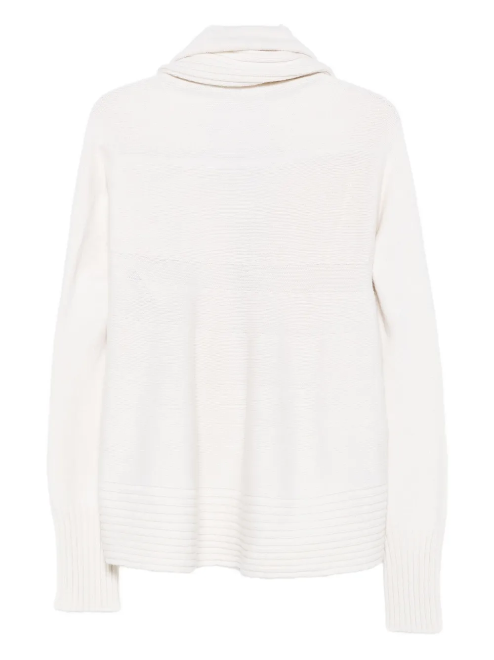 Alberta Ferretti Shawl-collar Cardigan In Neutral