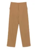 Alberta Ferretti cuffed-hem trousers - Neutrals