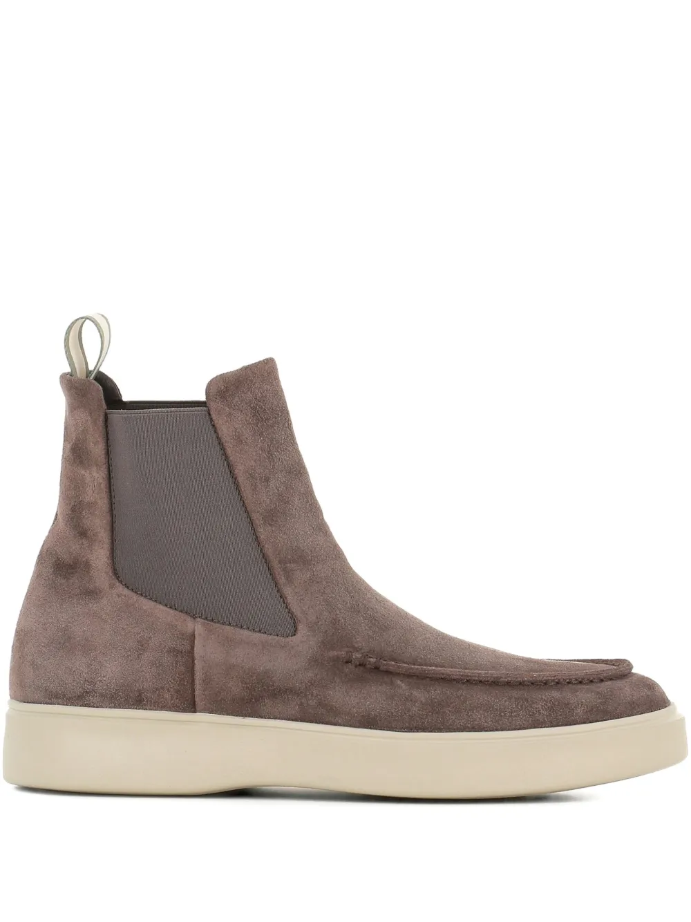 Officine Creative suede Chelsea boots Brown