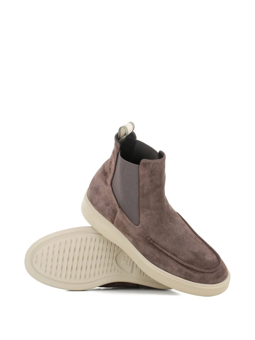 Officine Creative suede Chelsea boots Brown