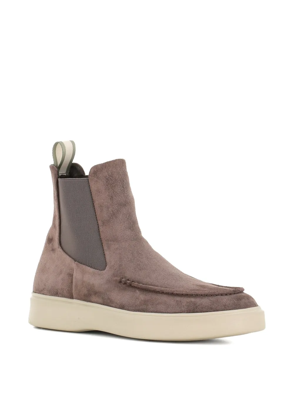 Officine Creative suede Chelsea boots Brown