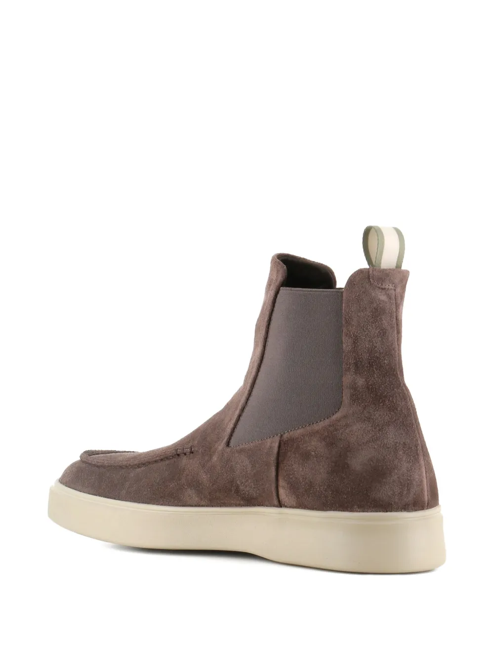 Officine Creative suede Chelsea boots Brown
