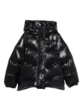 Fay Kids hooded puffer jacket - Black