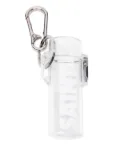 SAINT MXXXXXX graphic-print lighter case - White