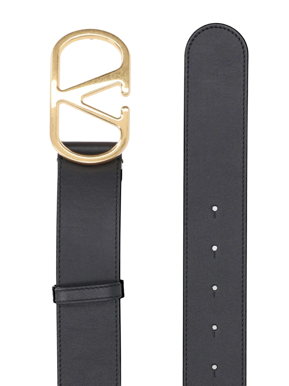 Valentino Garavani VLogo Signature gespriem - Zwart
