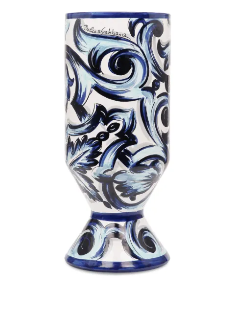 Dolce & Gabbana large outdoor ceramic vase (30cm x 72cm)
