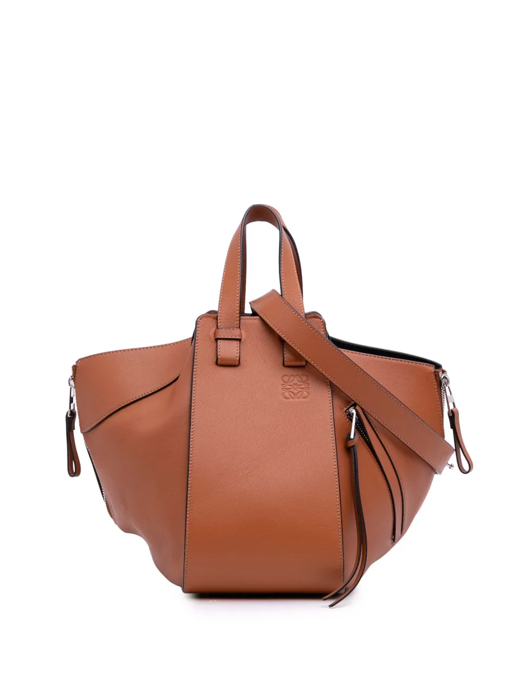 2018 Small Leather Hammock Bag satchel