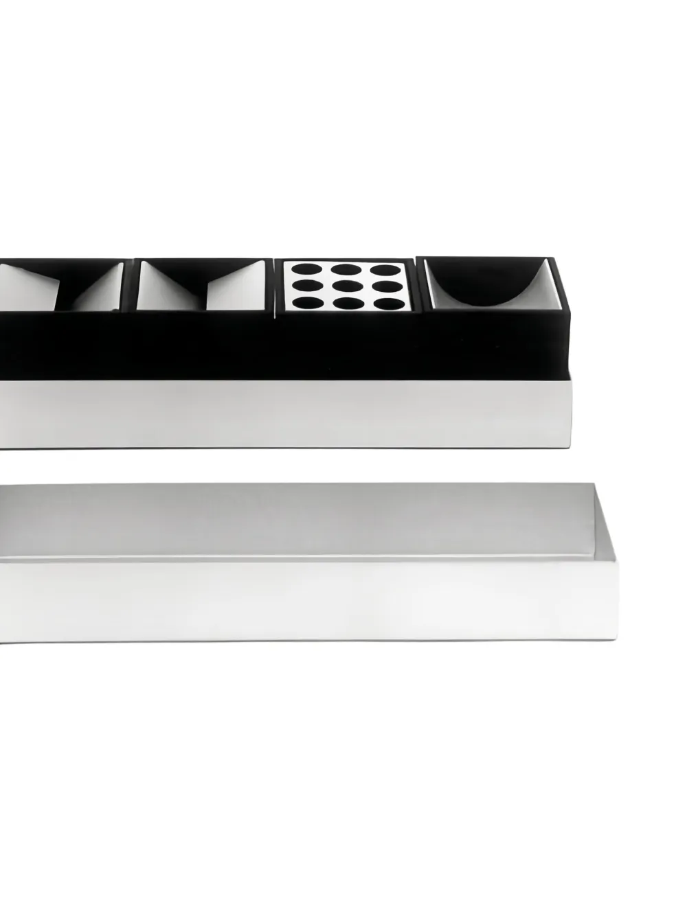 Danese Milano Canarie Desk Organiser (6cm X 24.5cm) In Black