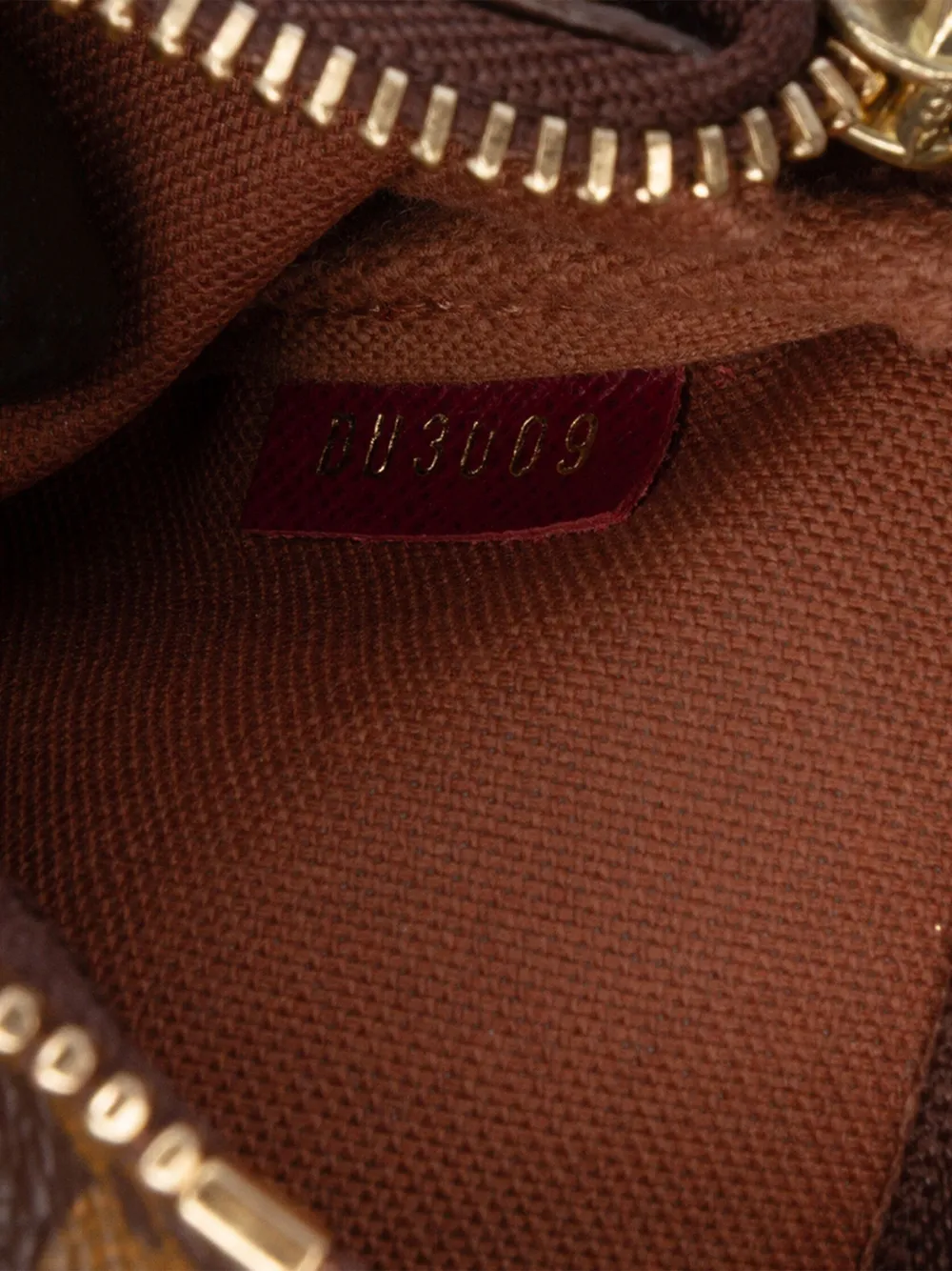 Pre-owned Louis Vuitton 2009 Monogram Trunks & Bags Mini Pochette Accessoires Handbag In Brown