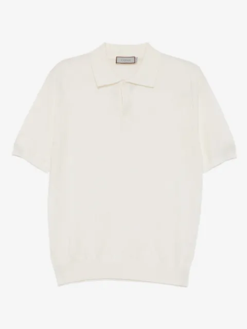 Canali wool polo shirt