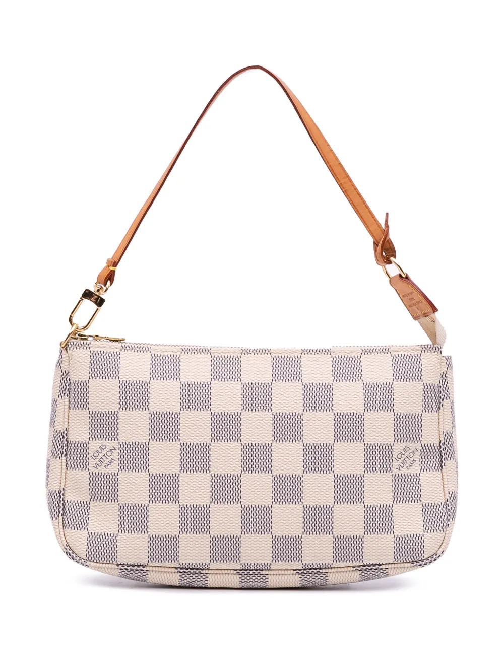 Louis Vuitton Pre-Owned 2008 Damier Azur Pochette Accessoires shoulder bag | White | Image 1