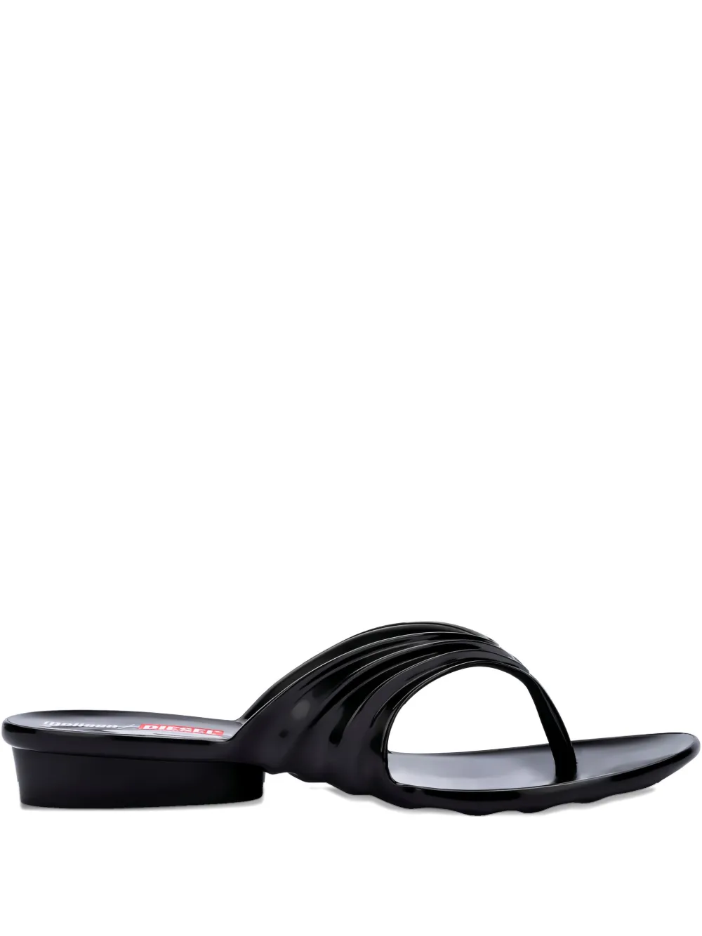 Melissa x Diesel thong flip-flops Black