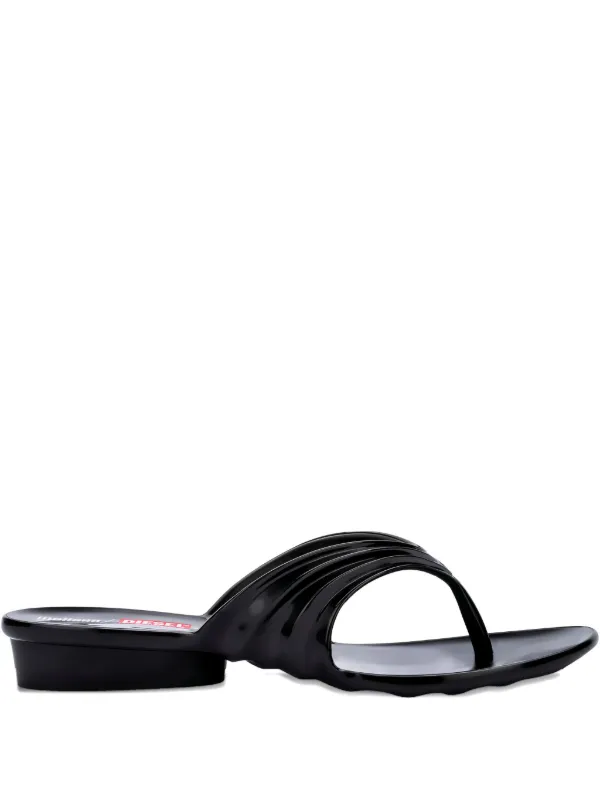 Melissa Chinelo x Diesel | Preto | FARFETCH BR
