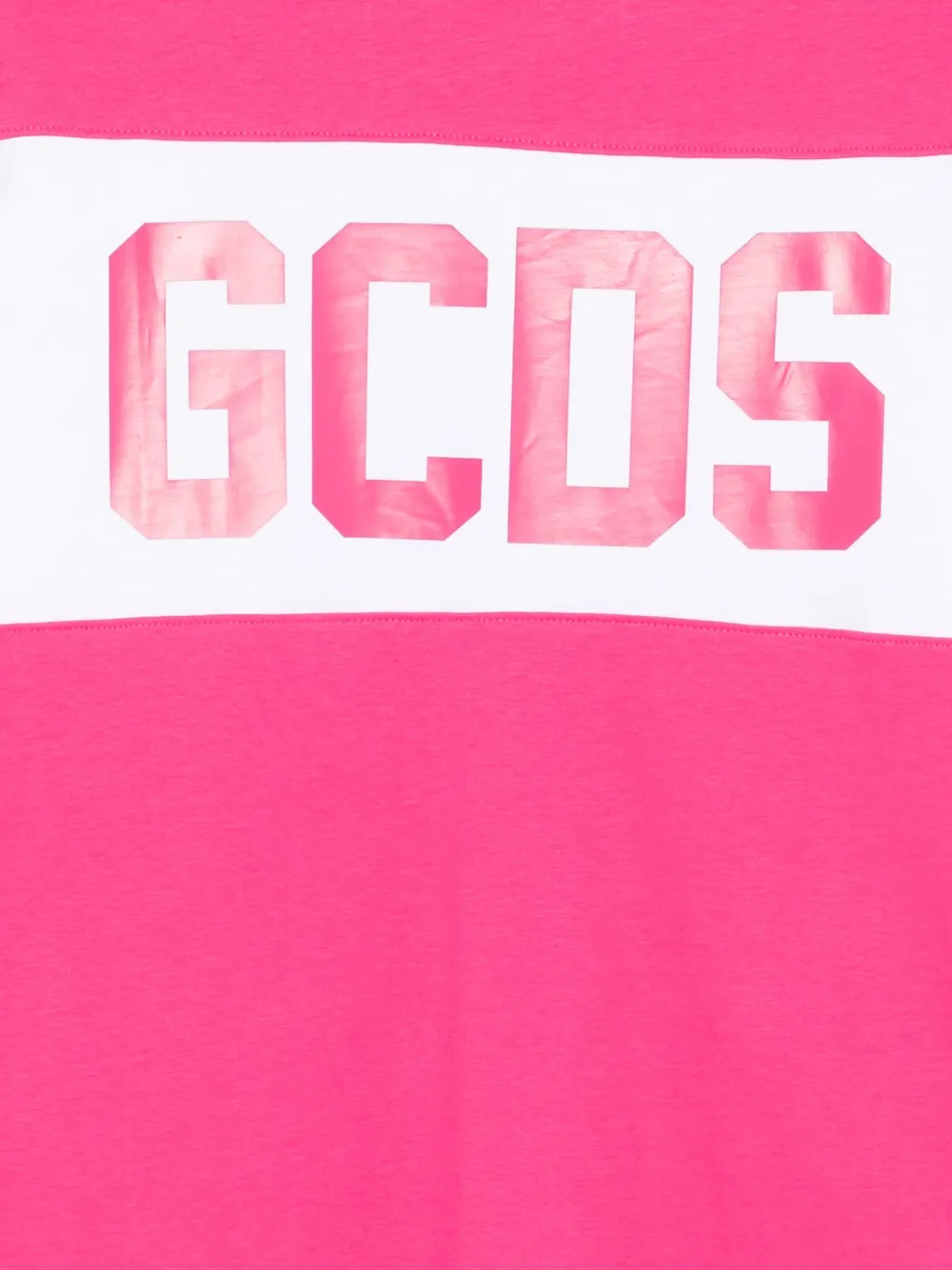 Gcds Kids logo t-shirt Roze