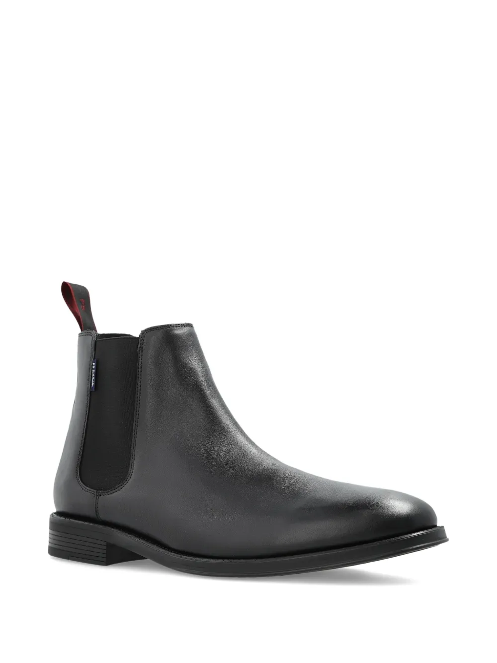 PS Paul Smith Cedric elastic-sided leather chelsea boots Zwart