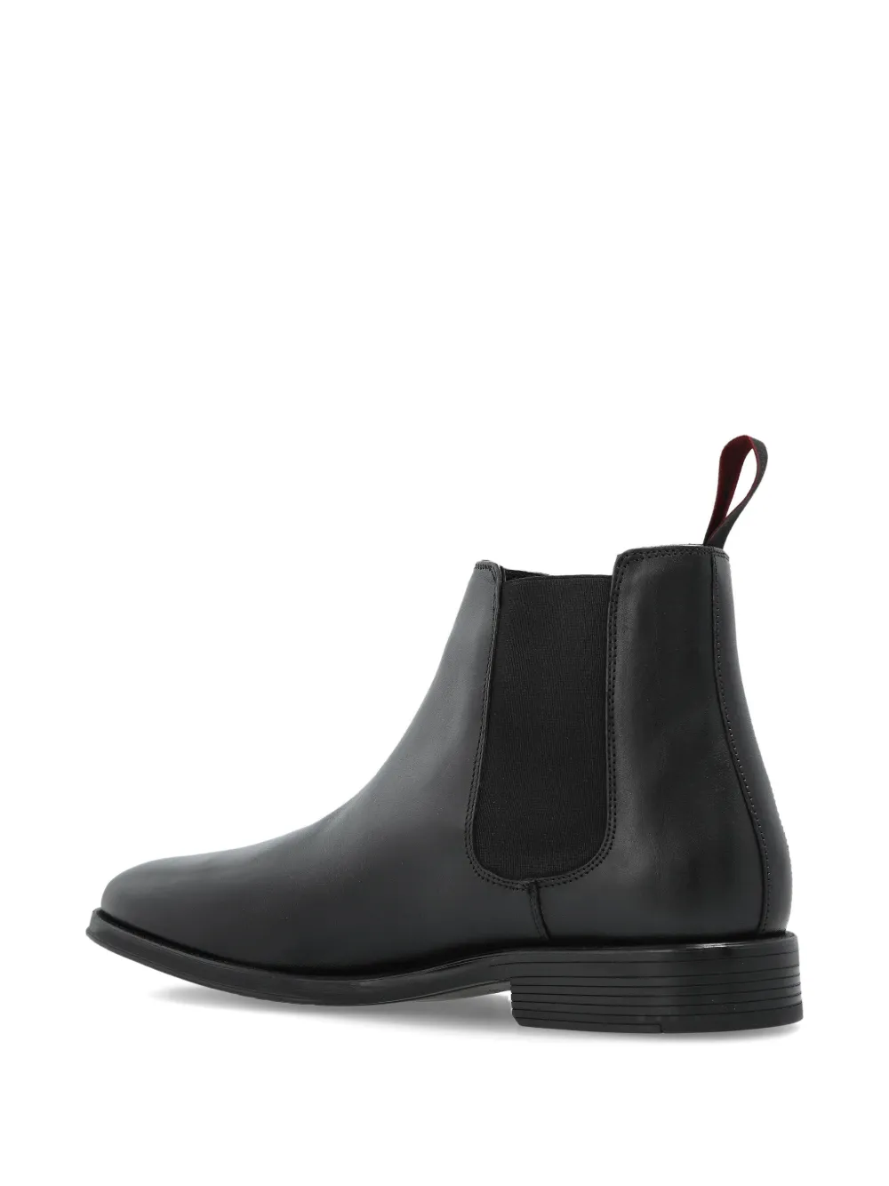 PS Paul Smith Cedric elastic-sided leather chelsea boots Zwart