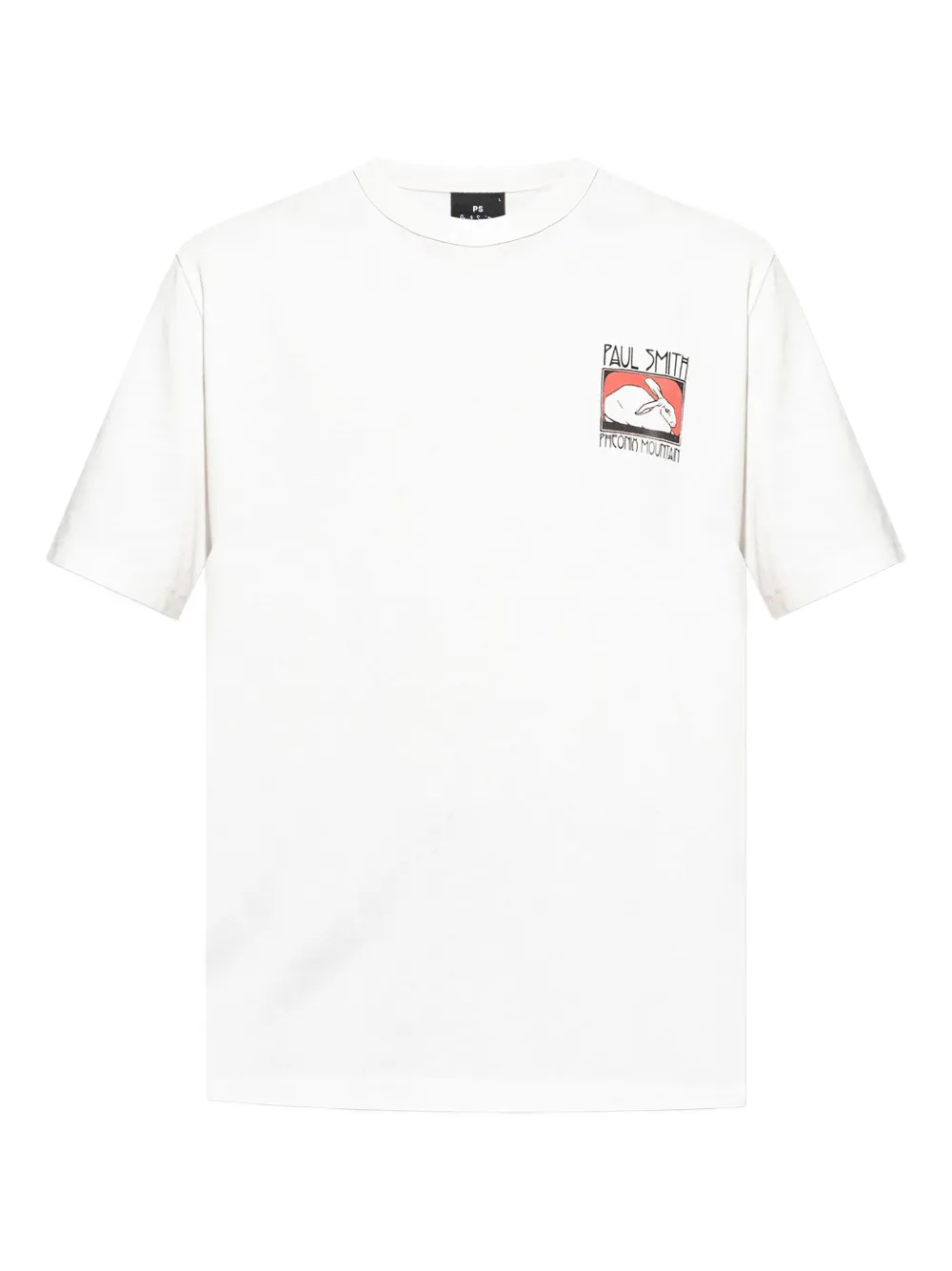 rabbit-print T-shirt